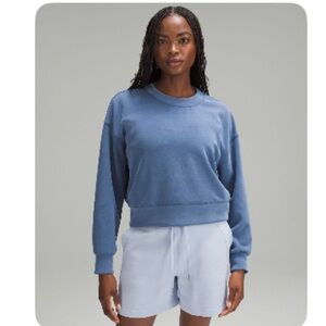Softstreme oversized cropped crew